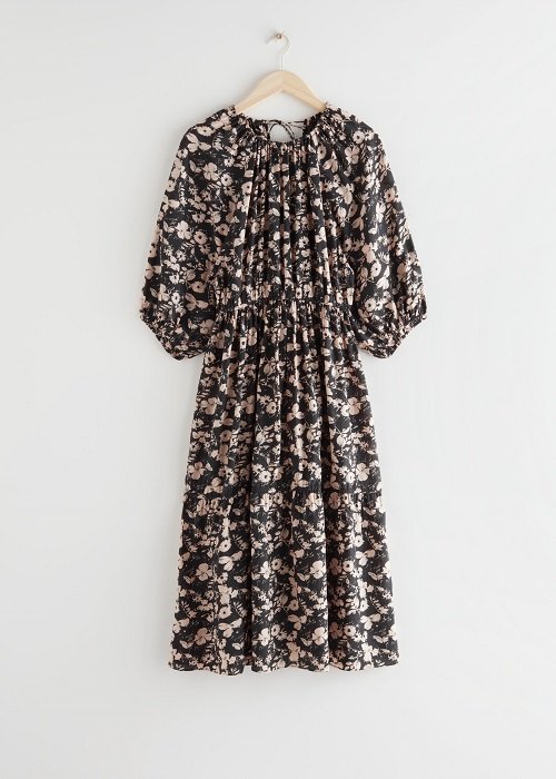& Other Stories Midi Floral Dress mid-summer dresses Picks
