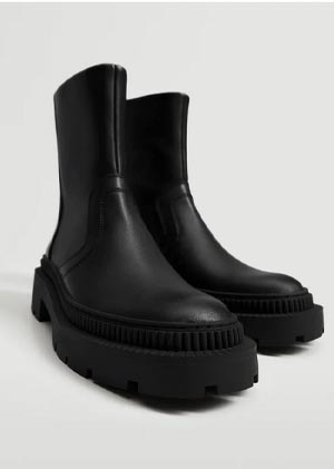 chunky sole boots 2022 winter trends