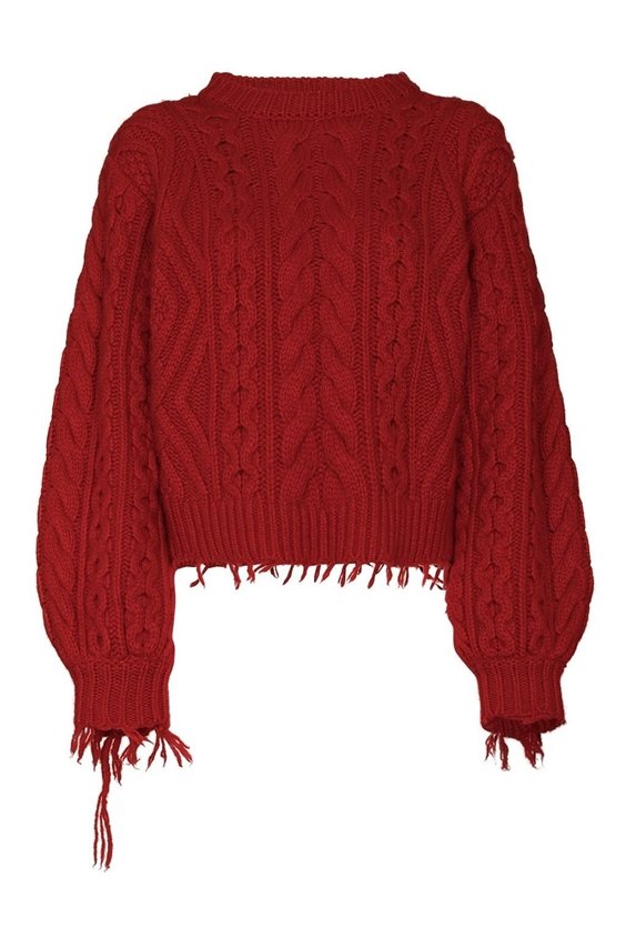 knits trends 2020 cable knit jumper