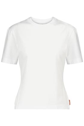 allykraw ultimate summer wardrobe staples white t-shirt acne studios