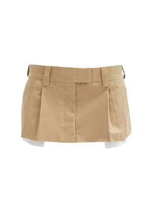 Spring-Summer 2022 Fashion Trends - Mini skirt with raw hem